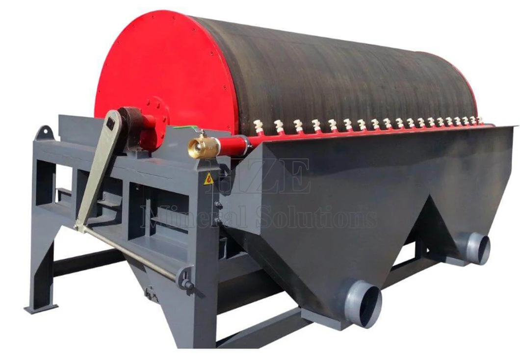 Iron Ming Equipment Wet Drum Permanent Magnetic Separator for Preconcentration