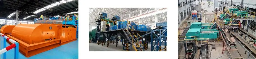 High Frequency Eddy Current Separator in Aluminum Scrap Separation System Metal Recycling Machine
